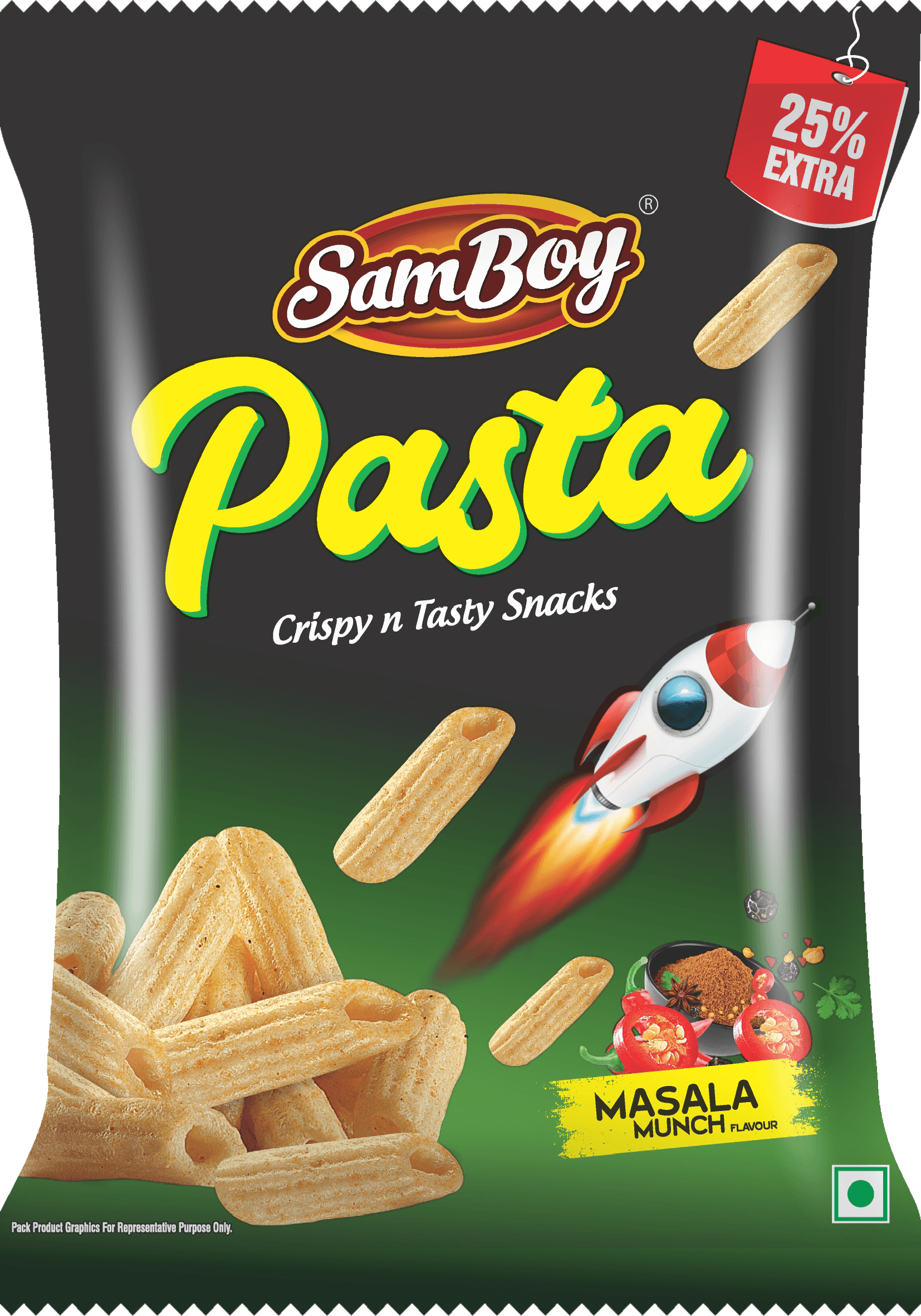PASTA CRISPY & TASTY SNACKS