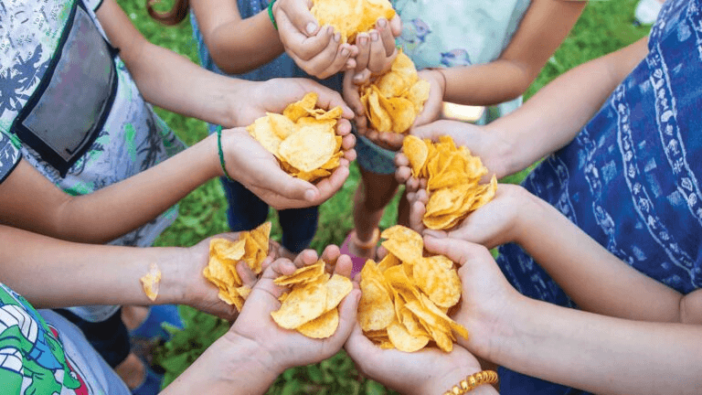 Group sharing chips